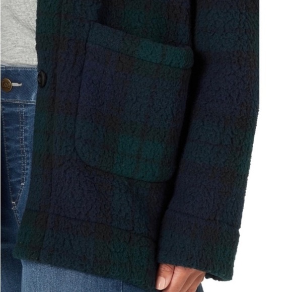 NWT-LEE-OVERSIZED FLEECE JACKET-SIZE 3X - Picture 3 of 6